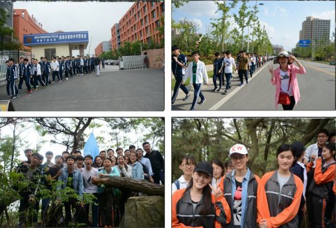登高望远释压力  全力以赴迎高考